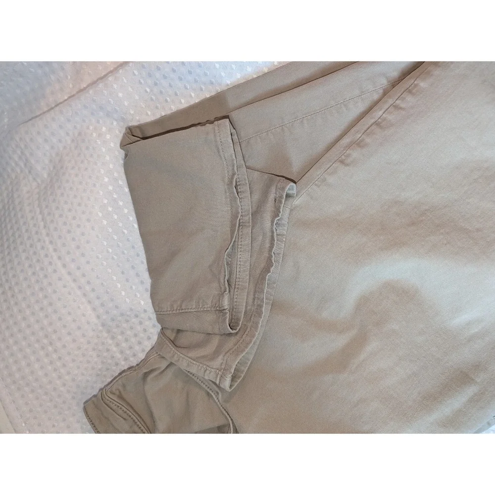 Mavi Jeans Matt Relaxed Straight Leg Mens 34x32 Beige Stretch
